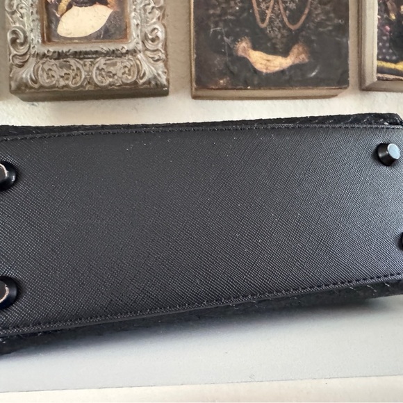 Rare Henry Charles Celest Black Clutch Cosmetic Bag‎ - Picture 16 of 17